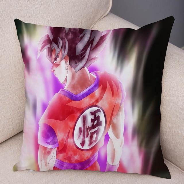 Dragon Ball Z Cushion Cover for Sofa Home Super Saiyan Pillow Case Decor  Cartoon Japan Anime Super Soft Short Plush Pillowcase