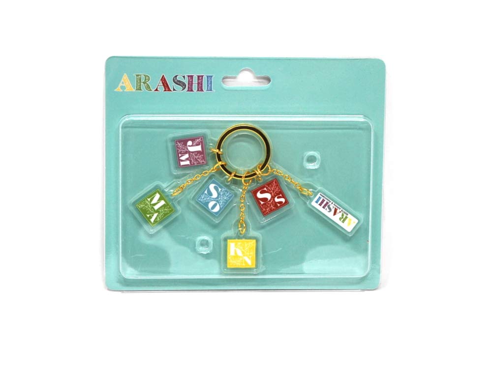 Johnny s Arashi Exhibition Acrylic Keychain Illustration A