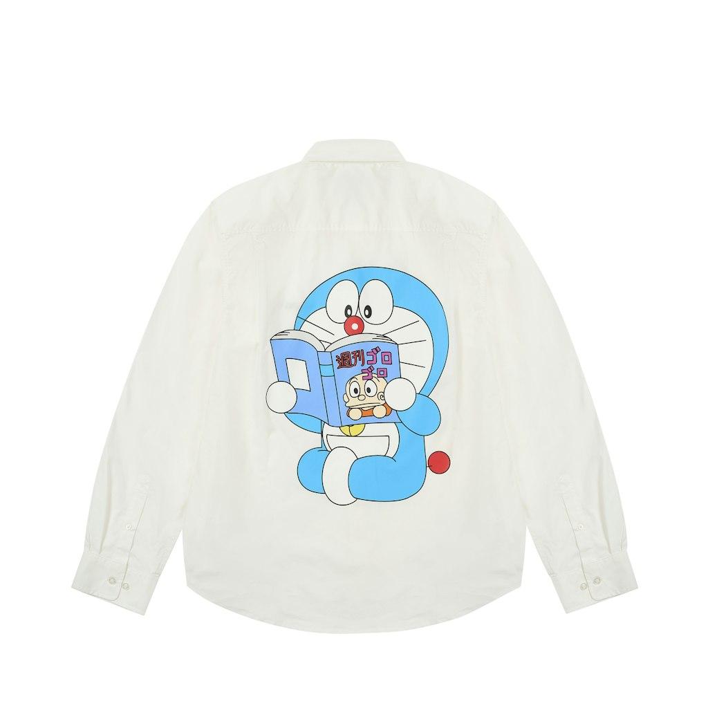 Palace x Doraemon Shirt White Unisex Tops P29SHT001