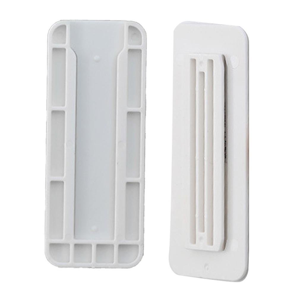 Self-adhesive No-drill Power Strip Holder Adhesive Sturdy Fixer Wall-mounted Versatile Router Storage Dorm
