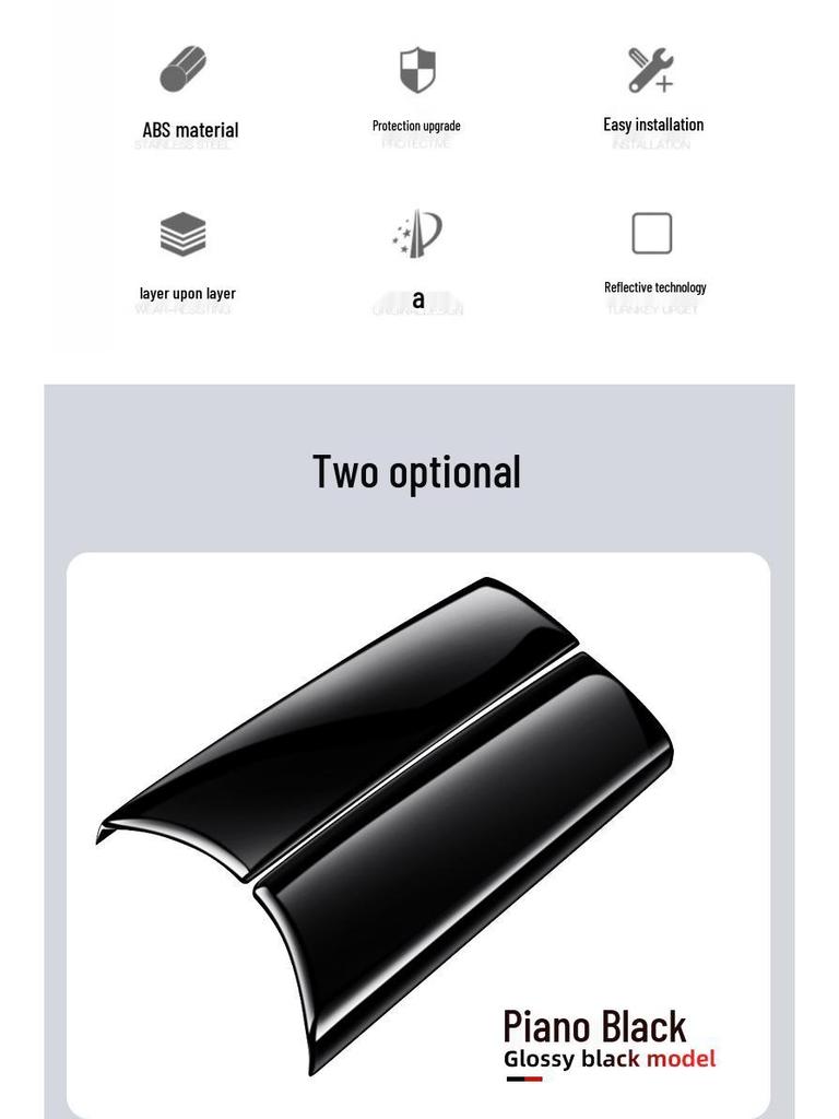 Naklejka dekoracyjna na pokrywę podłokietnika Mercedes-Benz Klasy C/GLC