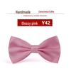 Wine Red Korean Bow Tie for Men - Ideal for Weddings and Best Man Attire