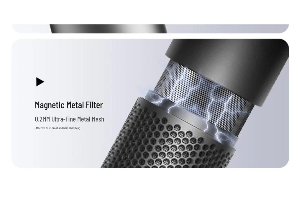 2026 High-Speed Silent Hair Dryer with Negative Ion Technology for Quick Home Drying