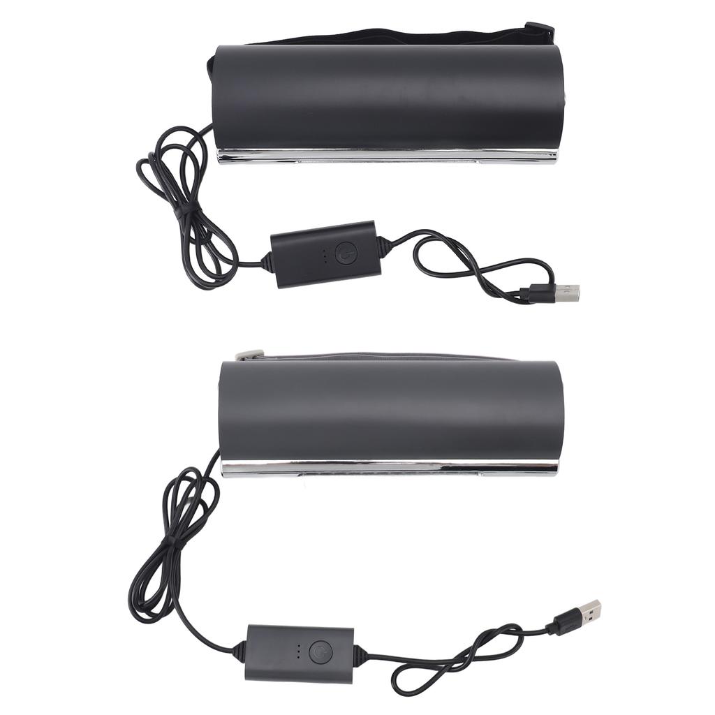 USB Car Seat Fan 3 Wind Speeds Powerful Recirculating  Low Noise Car Cooling Fan for Backseat SUV