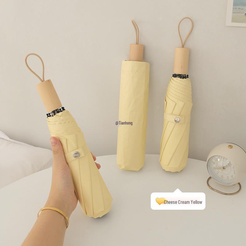 Women's Portable Folding Sunscreen Umbrella - UV Protection 50+