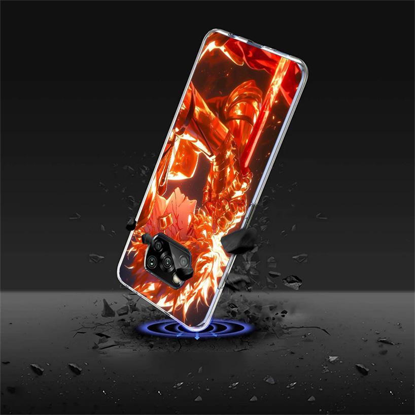 Fate Zero Stay Night Gilgamesh Phone Case For Xiaomi Poco X7 X6 X5 Pro F7 Ultra Redmi 15C 15 13 13C 12 12C 10 10A 10C 9 9A 9C 9T