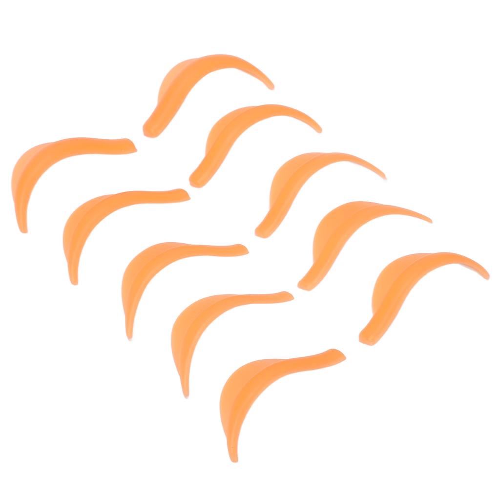 5 Pairs Silicone Eyelash Perming Curler 5 Sizes Reusable Soft Lash Lift Shields Rods for Beauty