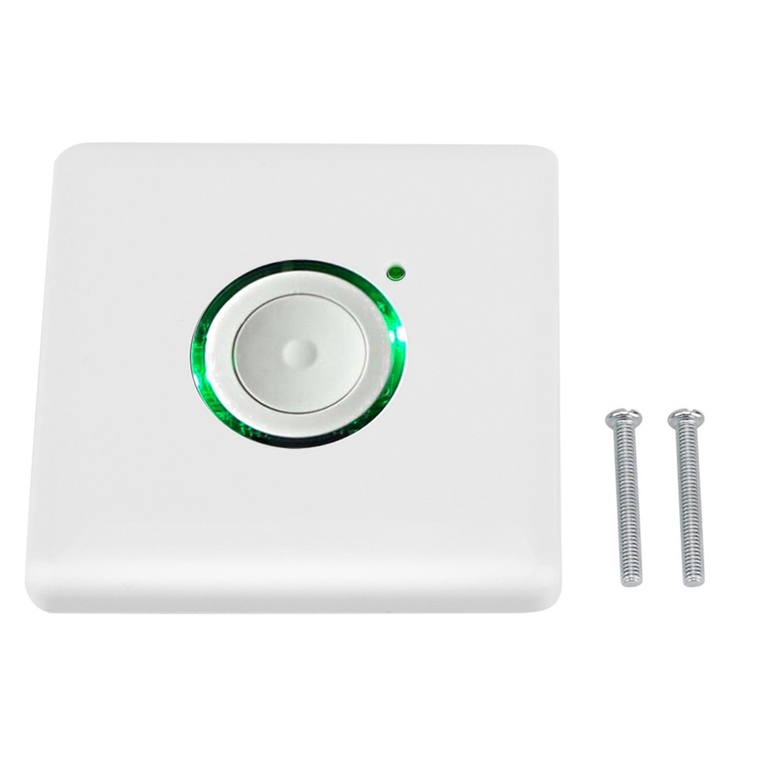

AC110250V Outdoor LED Light Touch Delay Timer Switch 16 Levels Timing Settings білий