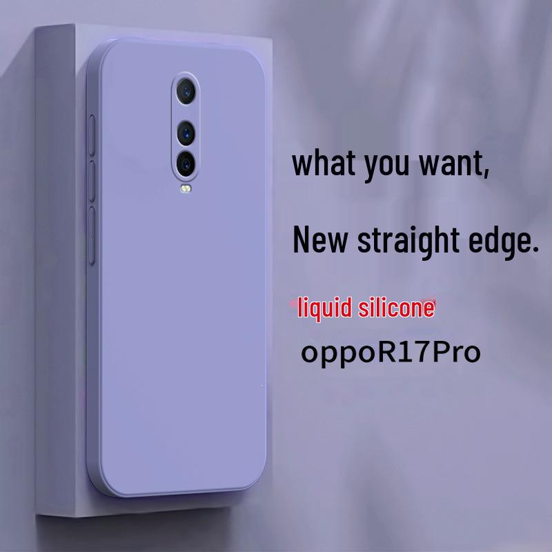 Drop-Proof Silicone Phone Case for OPPO R17 Pro with Full Lens Protection
