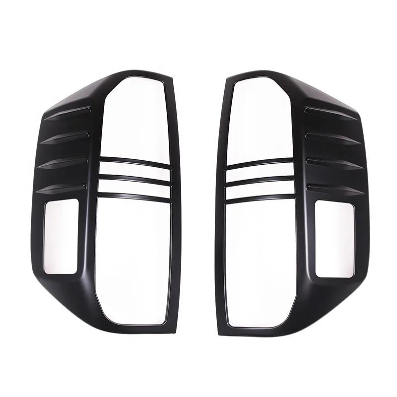 

For Toyota Tundra 2014-2026 ABS Black /Matte/Balck /glossy silver Car Taillight Decorative Frame Sticker Car Accessories матовый черный