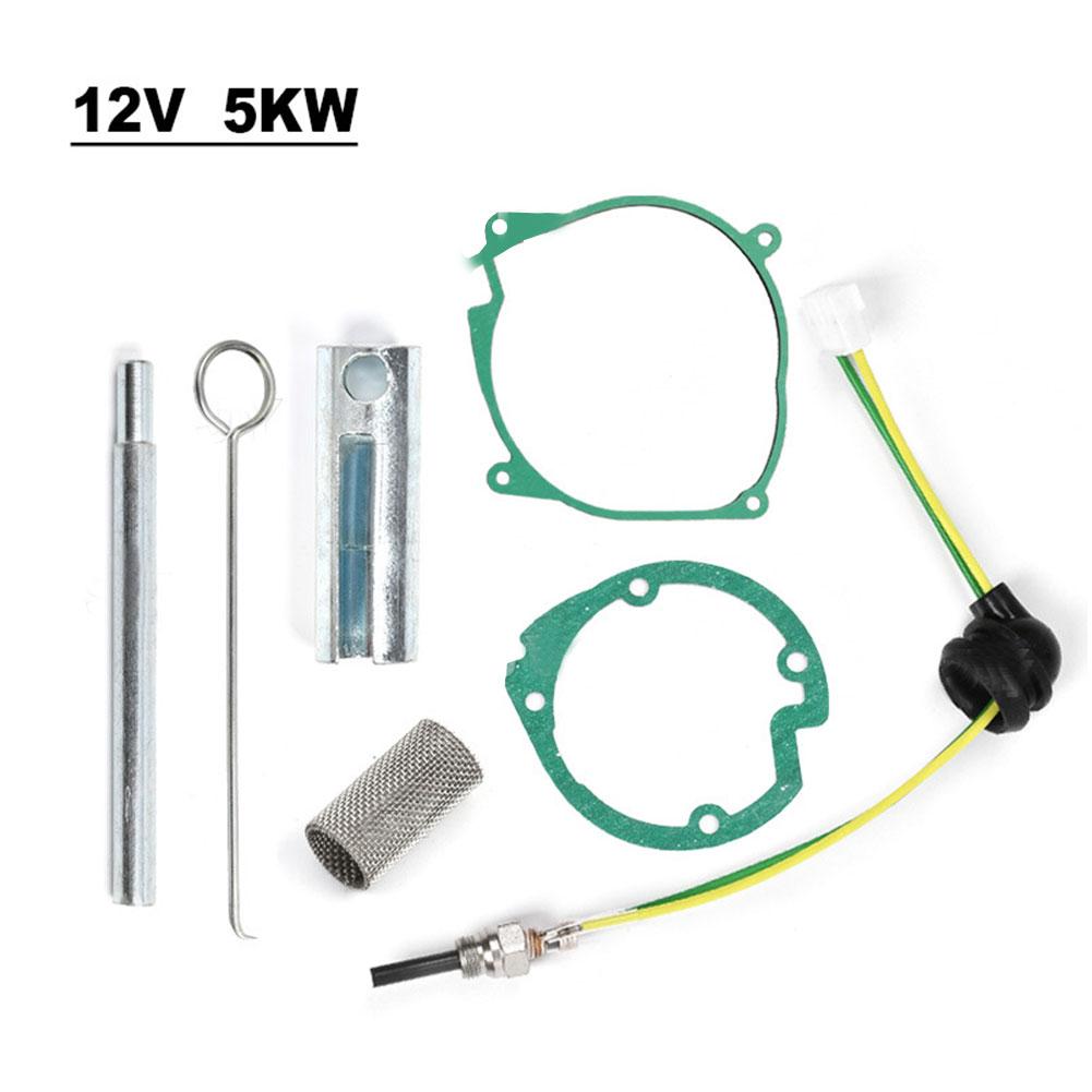 Lgnition Plug Repair Parts 12V Glow Plug Repair Kit 2/5KW Air Diesel Parking Heater Glow Car Parking Heating Kit Car Accessories