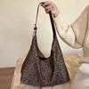 Fashion Leopard Print Soft PU Leather Women's Shoulder Bags Casual Vintage Female Crossbody Bag Large Capacity Ladies Tote Bag