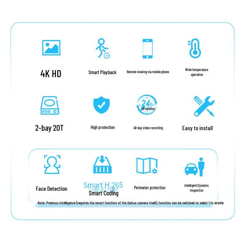 Dahua DH-NVR4232-M 32-Channel 2-Bay NVR CN plug (adapter included)
