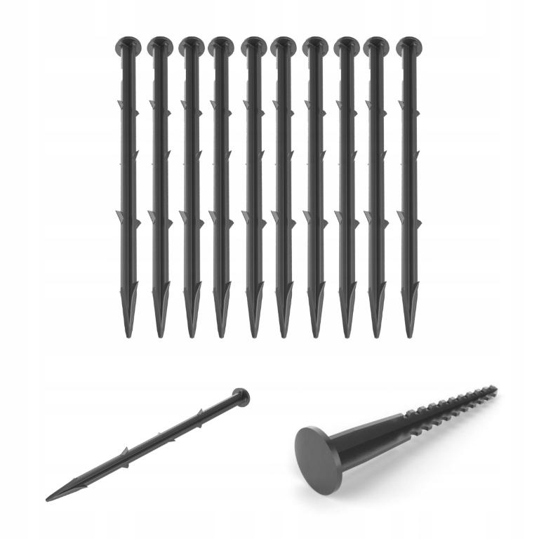 Set of 10 edge mounting anchors