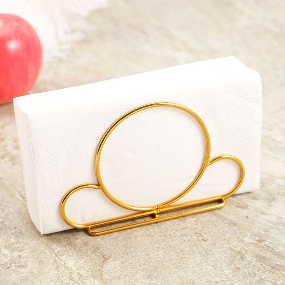 Nordic Style Tissue Storage Rack Space-Saving Paper Towel Container  Countertops