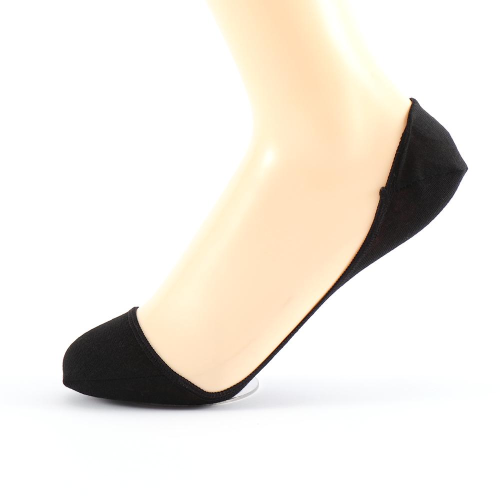 Women Cotton No Side Breathable High Heels Sponge Pad Invisible Socks Sock Slippers Boat Socks