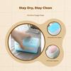 Soap Dish, Automatic Draining Rotating Holder, MultiFunctional Storage Box, Bathroom Gray 1