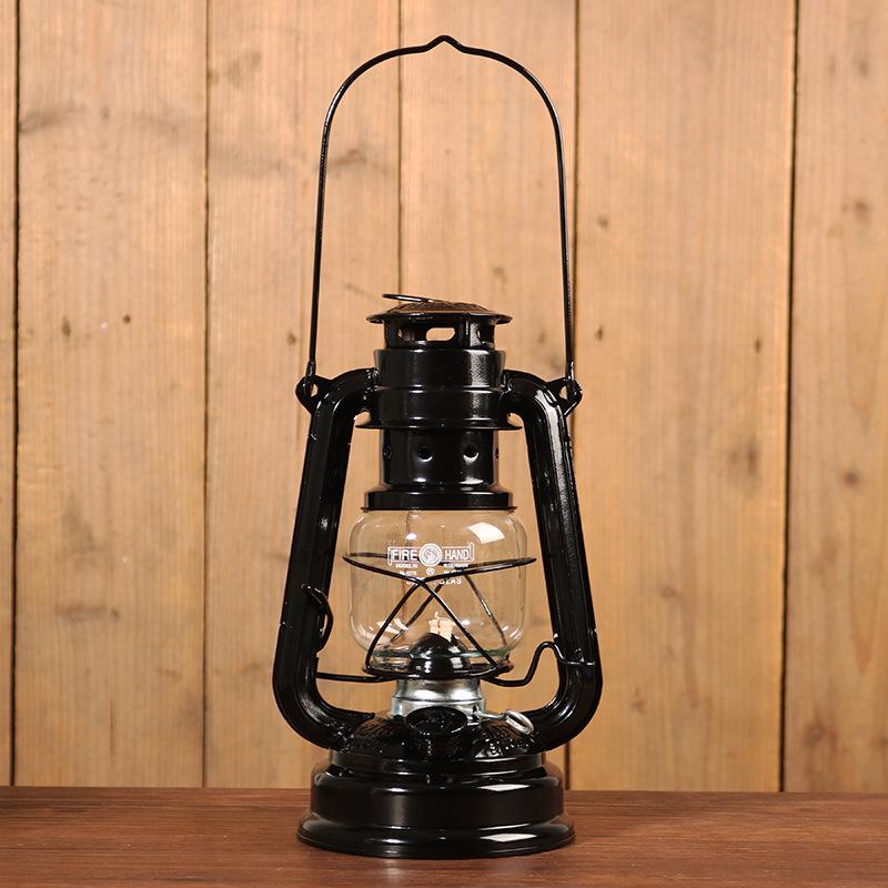 Retro Nostalgic Multi-Color Kerosene Horse Lamp - Portable Outdoor Camping & Decorative Lamp