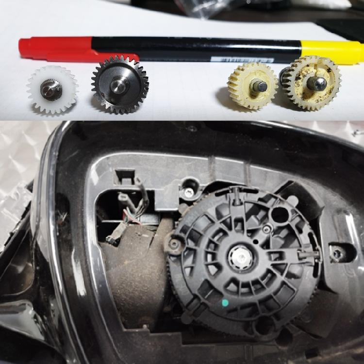 Rear View Mirror Reversing Electric Folding Motor Gear for K3 FC260SD14270 Villa