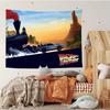 BBack To The Future Tapestry Customizable Tapestries Of Various Styleswall Hangings Celebrity Photo Printingwall Hangings