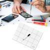 General Magnetic Project Pad Rubberized Grip with Print Overlay Magnetic Service Pad Simple Use for Smartphone Repair