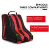 Sporting Goods Three-layer Roller Skate Carry Bag Large Capacity Skating Roller Skating Bag