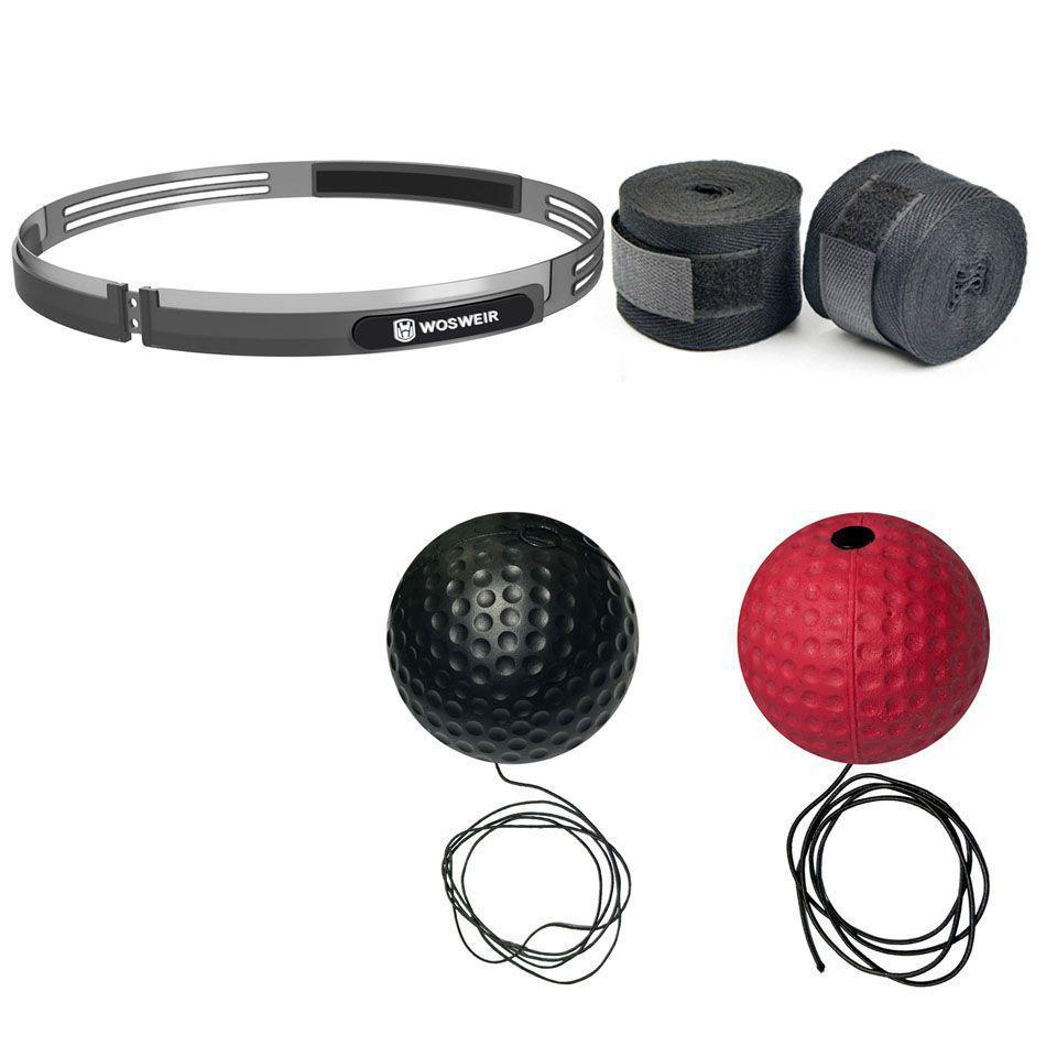 Head-mounted Boxing Speed Ball for Adult Training & Quick Reflexes