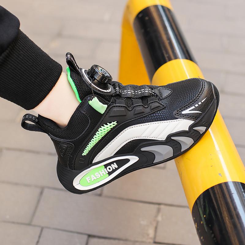 Fall/ Spring Girls Shoes Kid's Sneakers Boys' Outdoor Running Leisure Sneakers Spring Lightweight Gym Shoes Children Shoes Girls