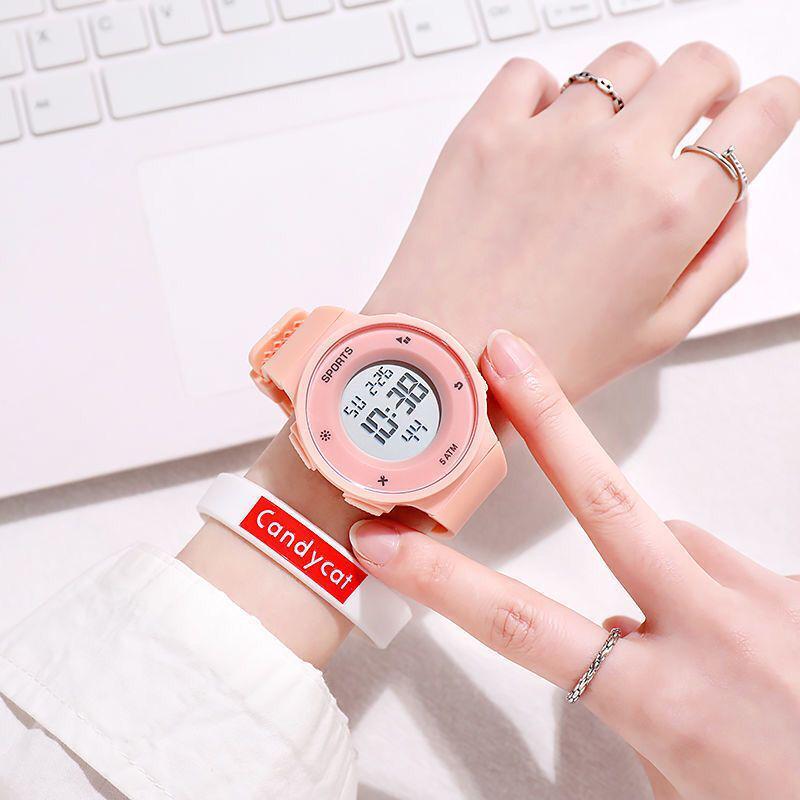 Unisex Wasserdichte Leuchtende Elektronische Sportuhr für Teenager und Kinder