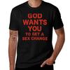 God wants you TShirt Large Size Short Sleeve TShirt