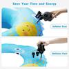Electric Air Pump for Inflatables,Portable Quick-Fill Air Pump with 3 Nozzles,110-120V, Inflator & Deflator Pumps for Outdoor