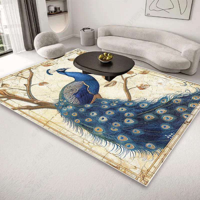 Modern 3D Flower Carpet for Living Room Home Decoration Bedroom Carpets Luxury Lounge Rug Non-slip Washable Coffee Tables Mat