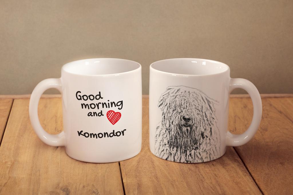 Komondor, Hungarian Sheepdog, Mop Dog - Cup with a Dog, Personalized Cup with a Print, a Classic Gift for Everyone from the Art-Dog Brand