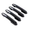 For Toyota Rav 4 Rav4 -2025 Carbon Fiber Color Door Handle Cover ABS Decoration Protector Chrome Trim With 2 Smart Set