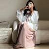 MQ100 Tie-dye Abaya Cloak: Summer European & American Trend Cardigan Dress