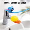 Faucet Extender Sink Handle Extender Safe Faucet Extension Attachment Fits Most Faucets Extended by 17 Cm for Toddlers Kids