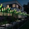 Solar Garden Lights Outdoor Path Marker Lights Waterproof Lawn Lighting Device Set Of 2 Outdoor Decor Lamp For Patio Yard