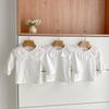 Spring & Autumn Korean Style Lace Trim Collar T-Shirt for Girls (0-3 Years)