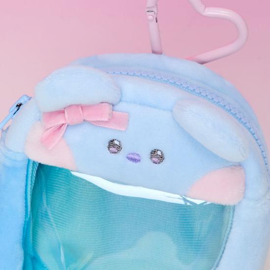 BT21 Minini Kurdeleli U Sürümü Şeffaf Çanta Takısı Çanta