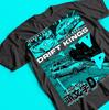 Drift Kings Unisex Tee, Race Car Lover Gift, Car Enthusiast Shirt, Motorsport