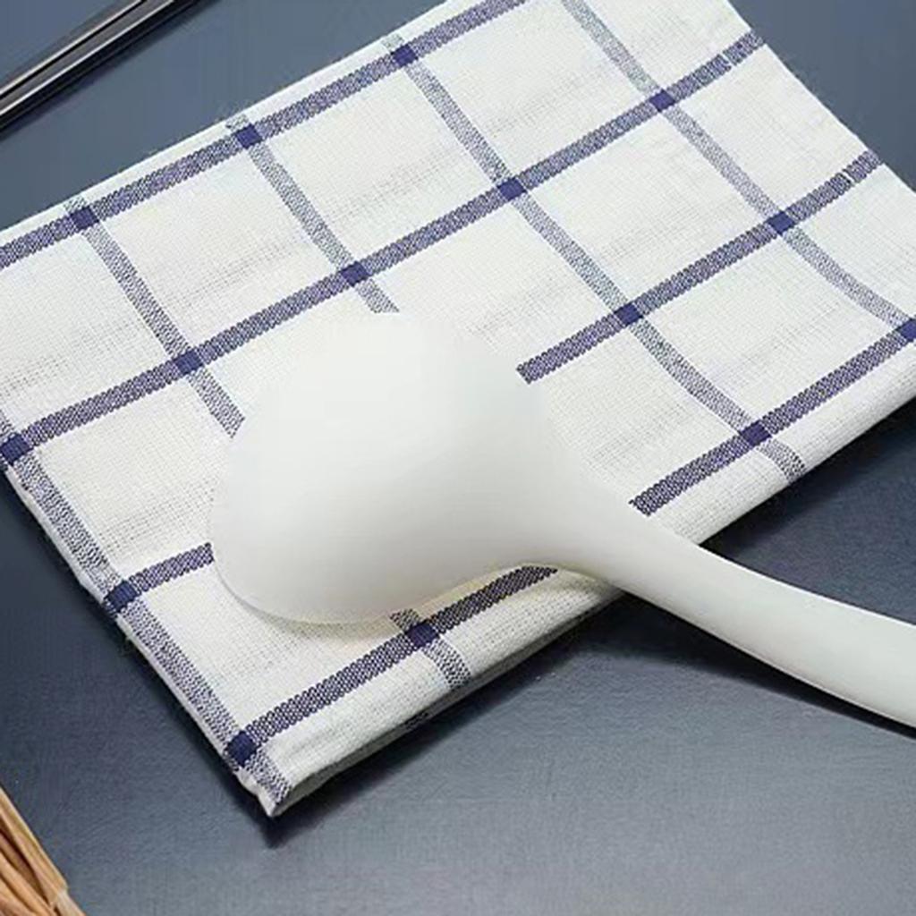 Plastic Soup Spoon, Non-stick Plastic Rice Spoon, Rice Cooker Rice Scoop, Porridge Spoon, Large Household Rice Serving Spoon