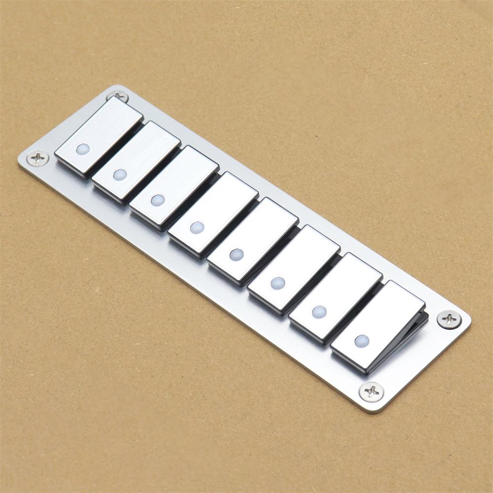 8 Rocker Switch Panel Switch Panel with LED Light For Boat Car