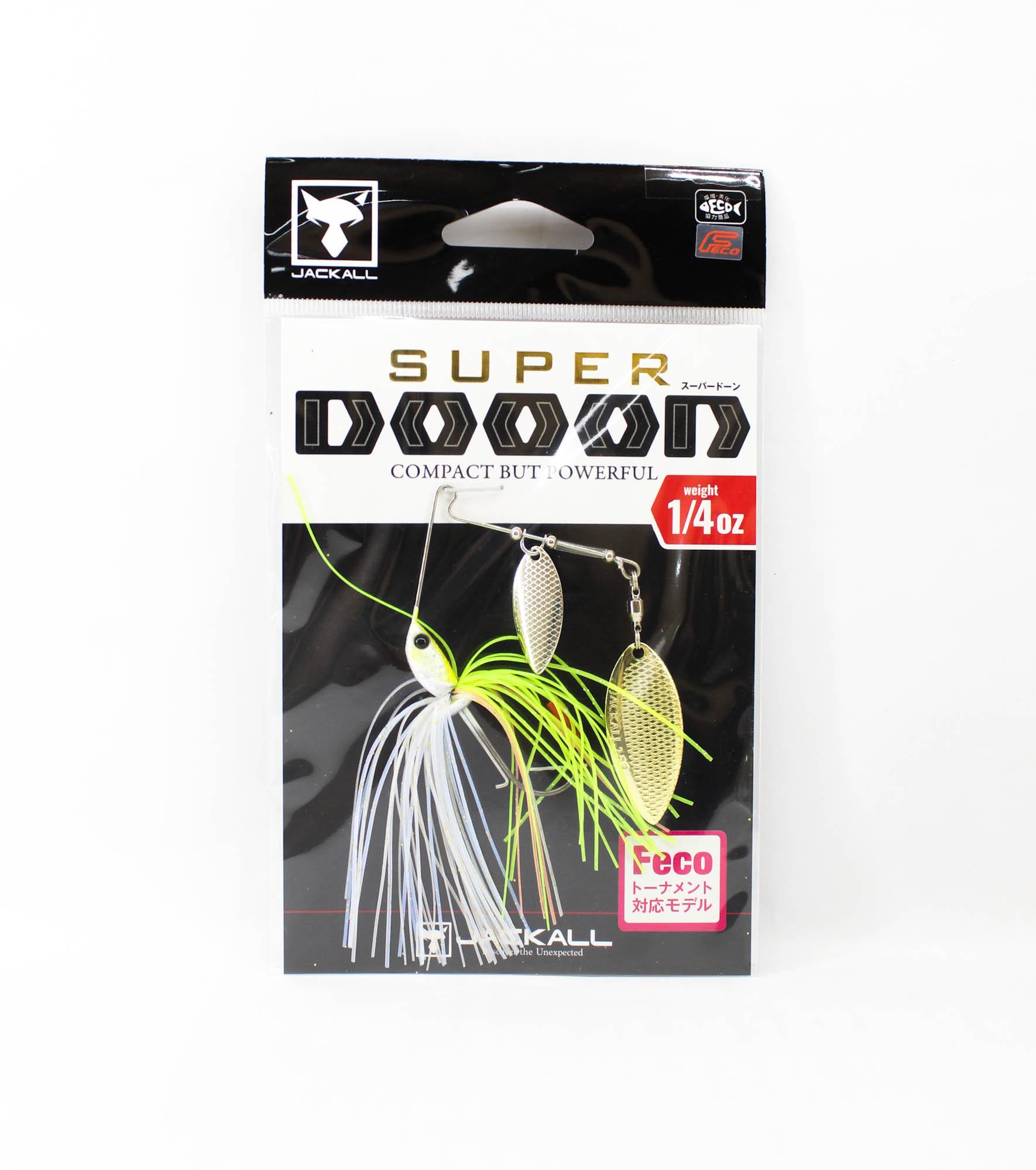 

Jackall Spinner Bait Lure Super Dooon 1/4 Oz TG St Natural Chart (0581)