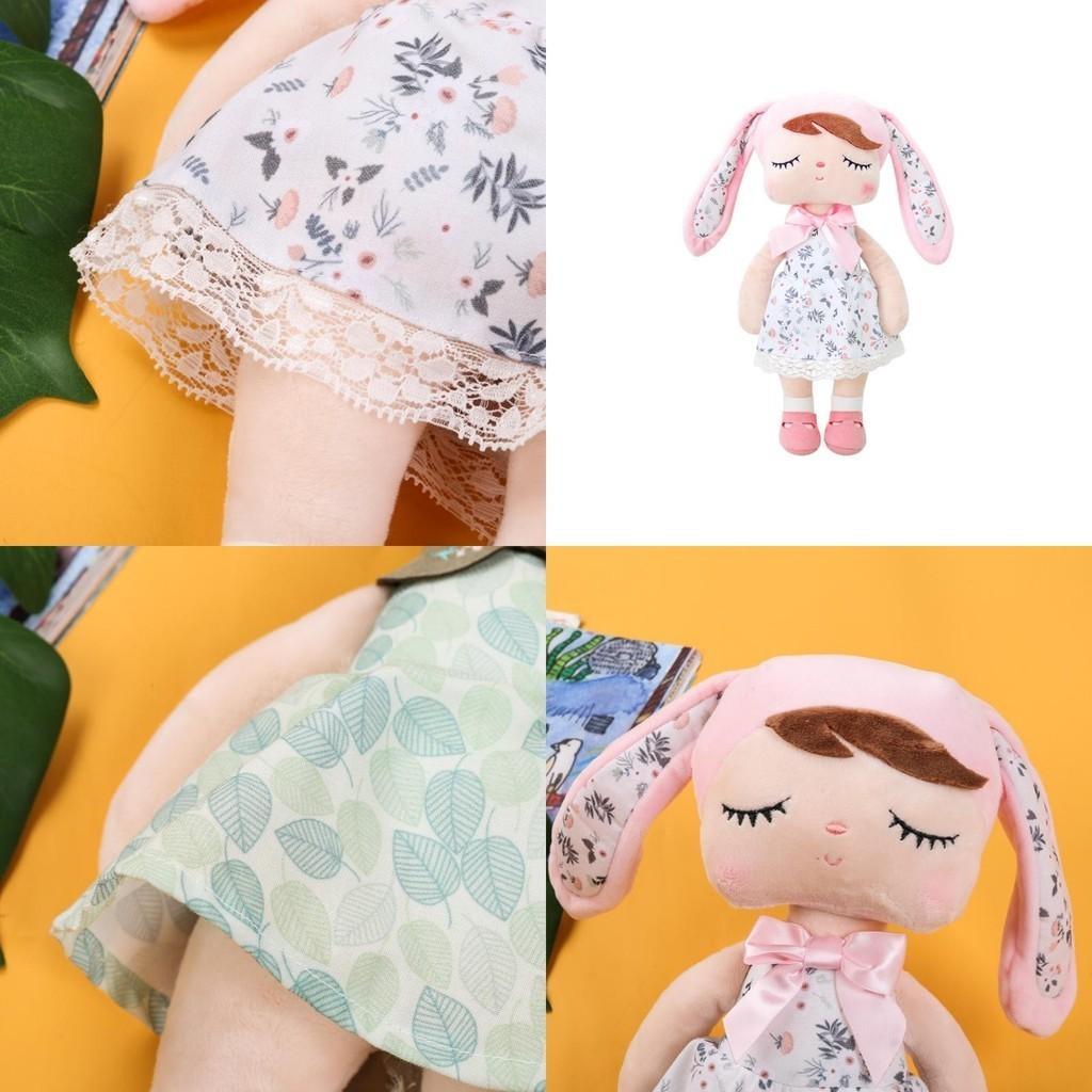 Metoo Stuffed Doll Princess Angela Bunny Plush Soft Rabbit Fashion
