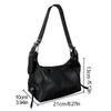 Style Shoulder Bag Shoulder Purse For Girls Street Wear For Women Trendy Motorcycle Handbag Minimalist