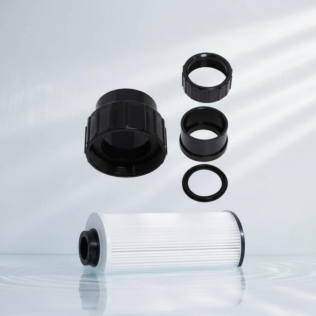 Pool Pump Union Heavy Duty Fitting Compatible Quick Connect Adapter for Spa