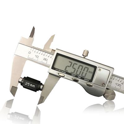 Calibro a corsoio elettronico digitale Strumento di misurazione in acciaio inossidabile 150 mm metrico per interni esterni