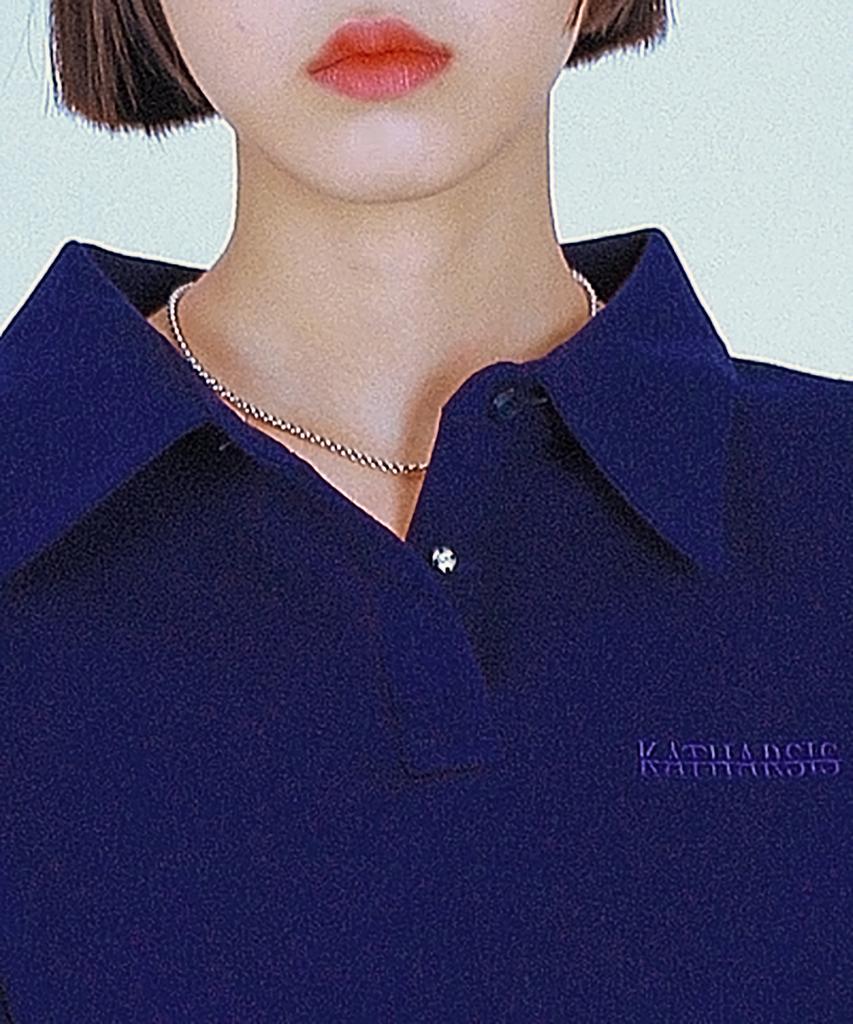 Catharsis Pique Dress (Navy)_S M