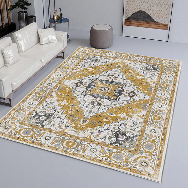 American Style Carpet Living Room Bedroom Bedside Carpet Foldable Carpet