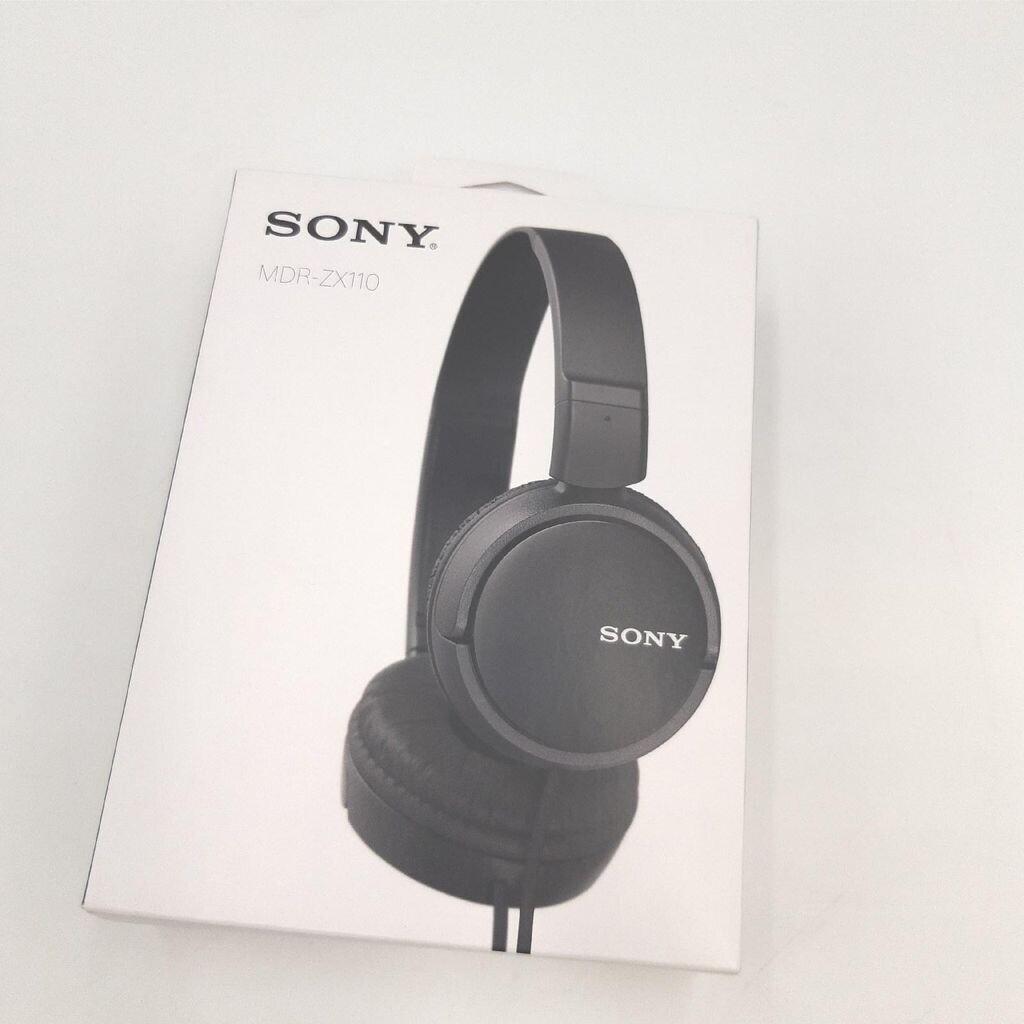 Наушники Sony MDR-ZX110 черный